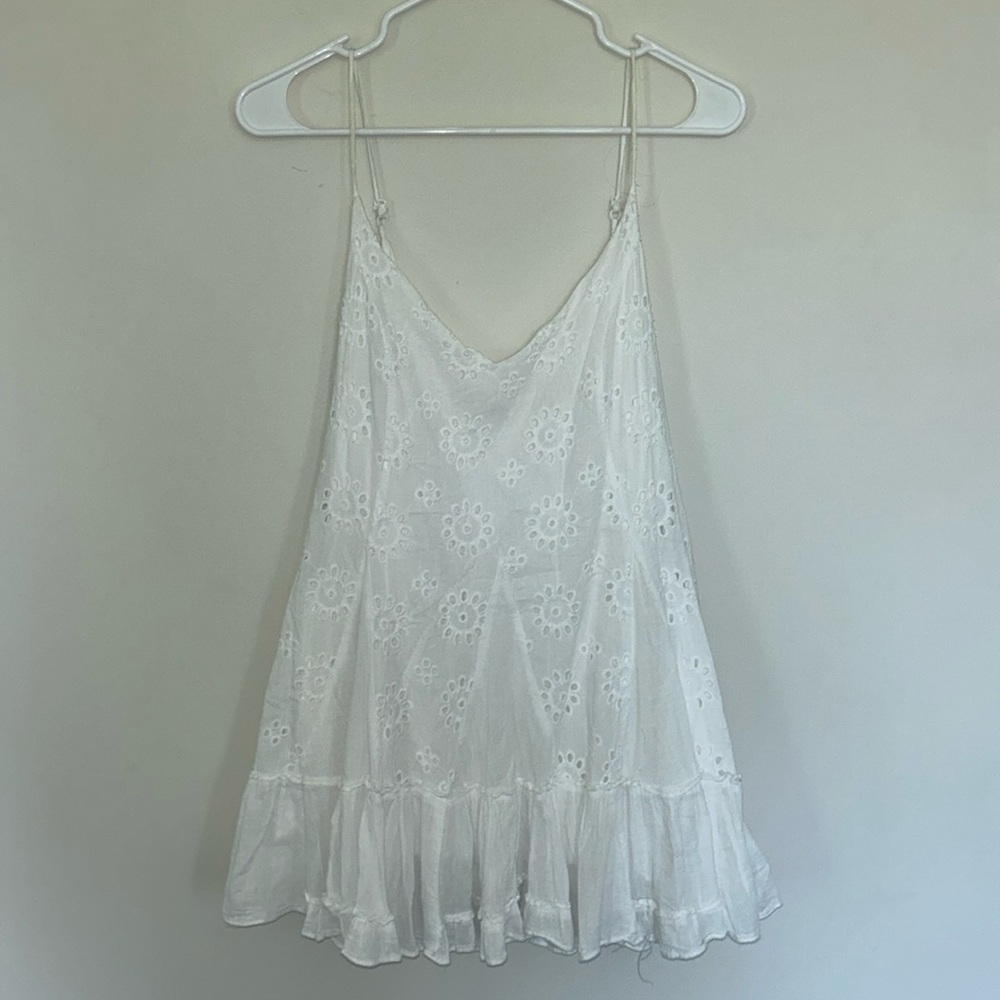 White Eyelet Sundress